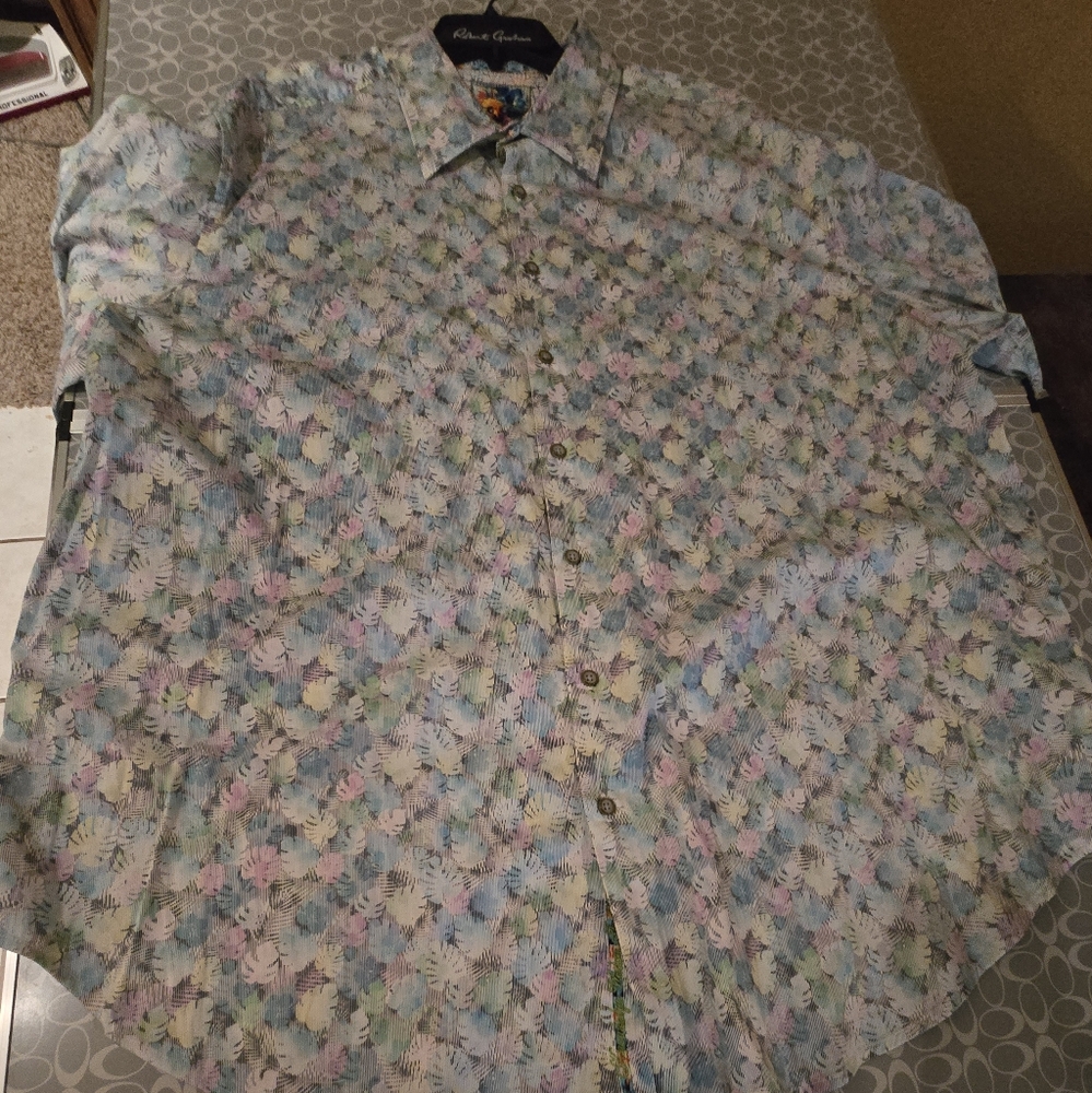 Robert  graham  long sleeve shirt  size 3xb